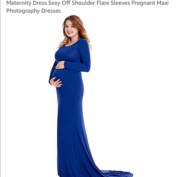 Royal Blue Maternity Dress | Poshmark